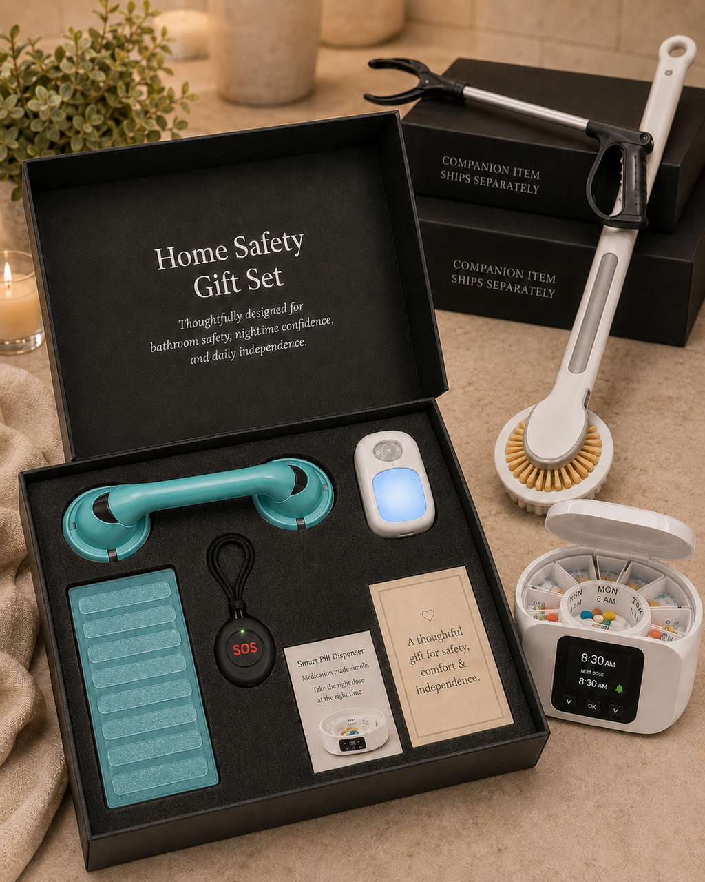 30 items House bundle - make house safer for your aging parents in under 10 min