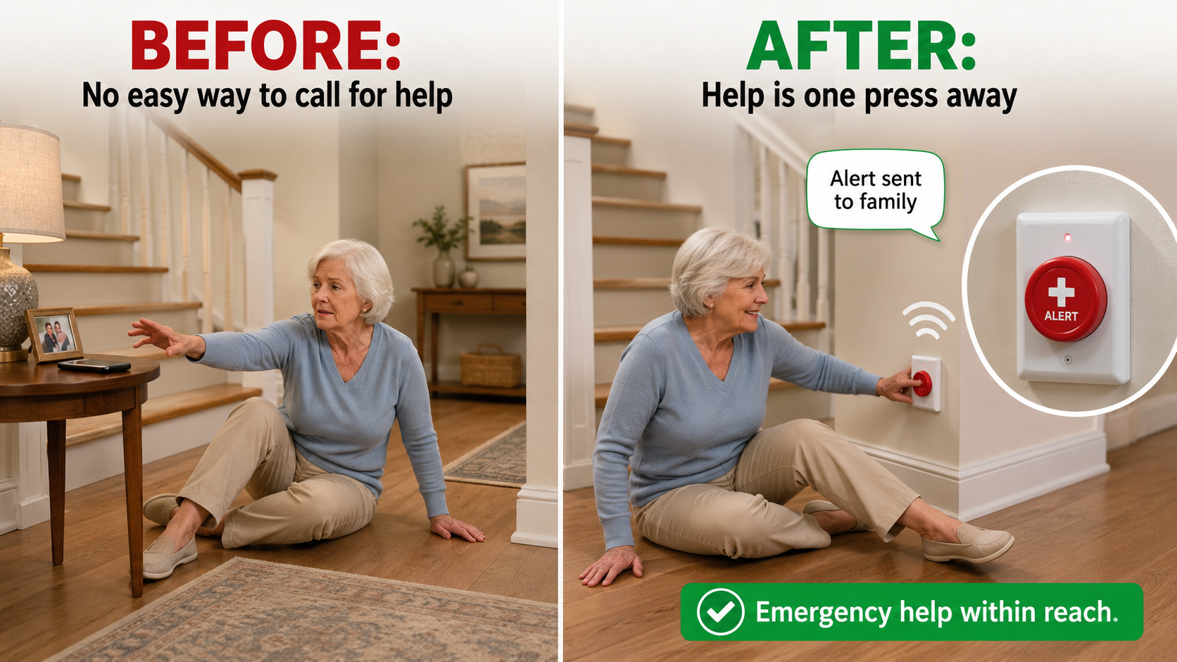 30 items House bundle - make house safer for your aging parents in under 10 min