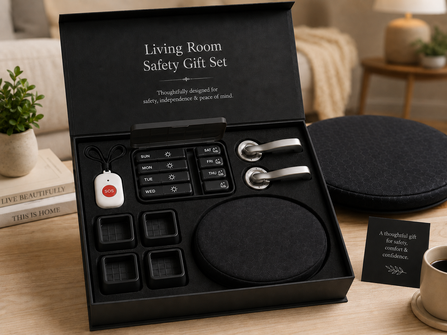 6-Piece Living Room Safety Gift Set for Seniors